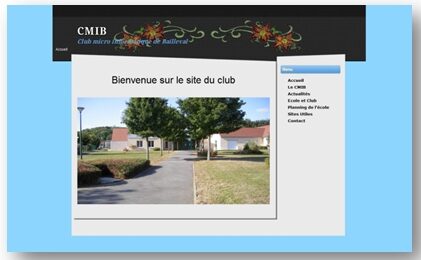 7ème version du site bailleval.clubmicro.free.fr en juin 2013